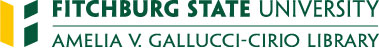 Fitchburg State University Amelia V. Gallucci-Cirio Library Logo