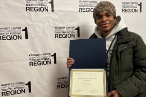 Christian Dedier with Kennedy Center award