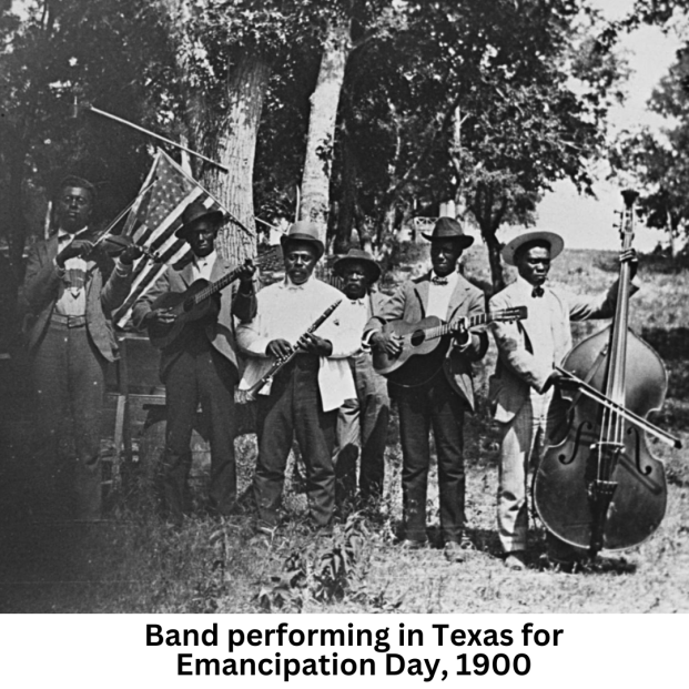 Band  Performing on Emancipation Day