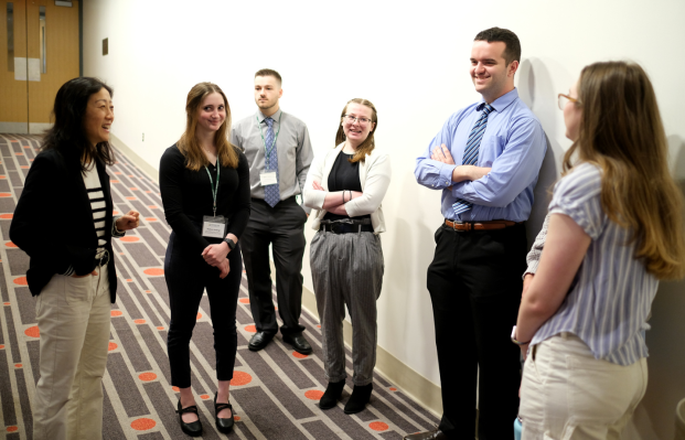 Professor Jane Huang and students Undergrad Research Conference present on digital equity