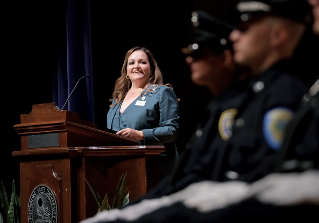 President Hodge at 7th ROC graduation September 2024