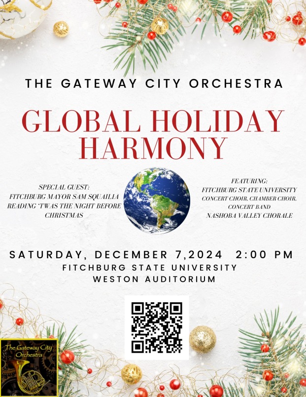 Global Holiday Harmony Dec. 7 2 pm Weston Auditorium