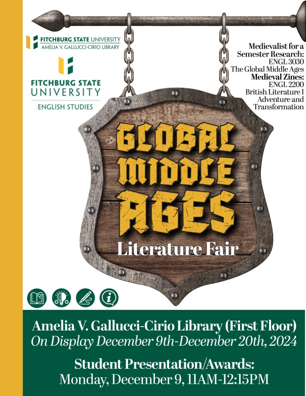 Global Middle Ages Literature Fair Dec. 9 - 20 Library 1st Floor