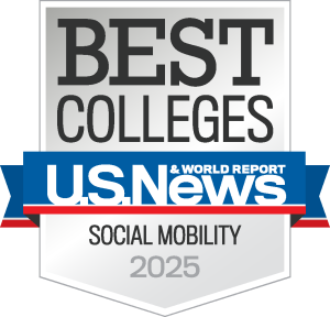 US News Best Colleges Social Mobility Badge